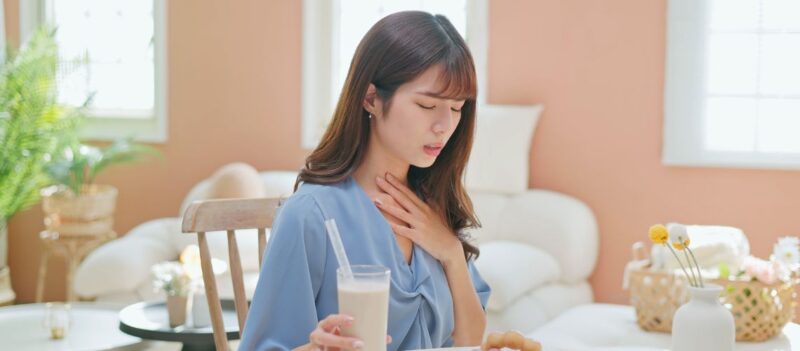 Reflux faringian